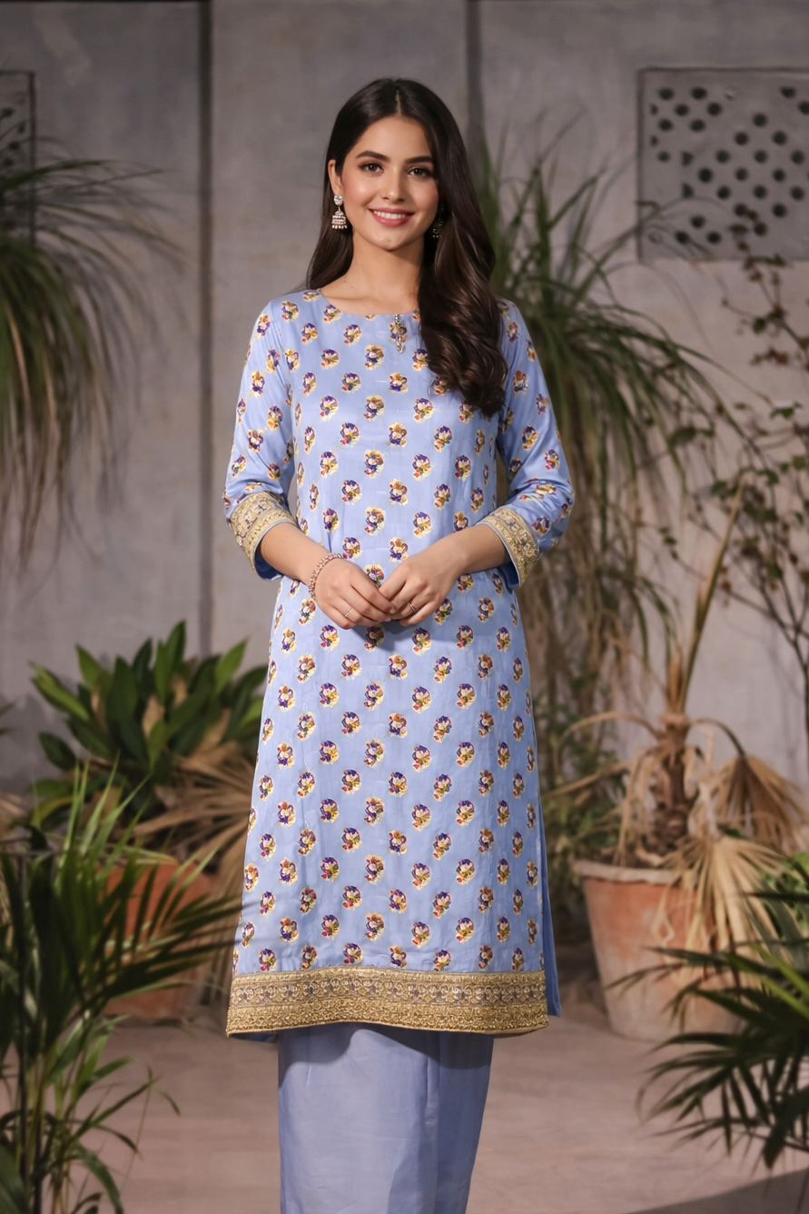 Amani Signature 2 Piece Suit - Unstitched