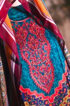 Elegance Embroidered Suit - Unstitched