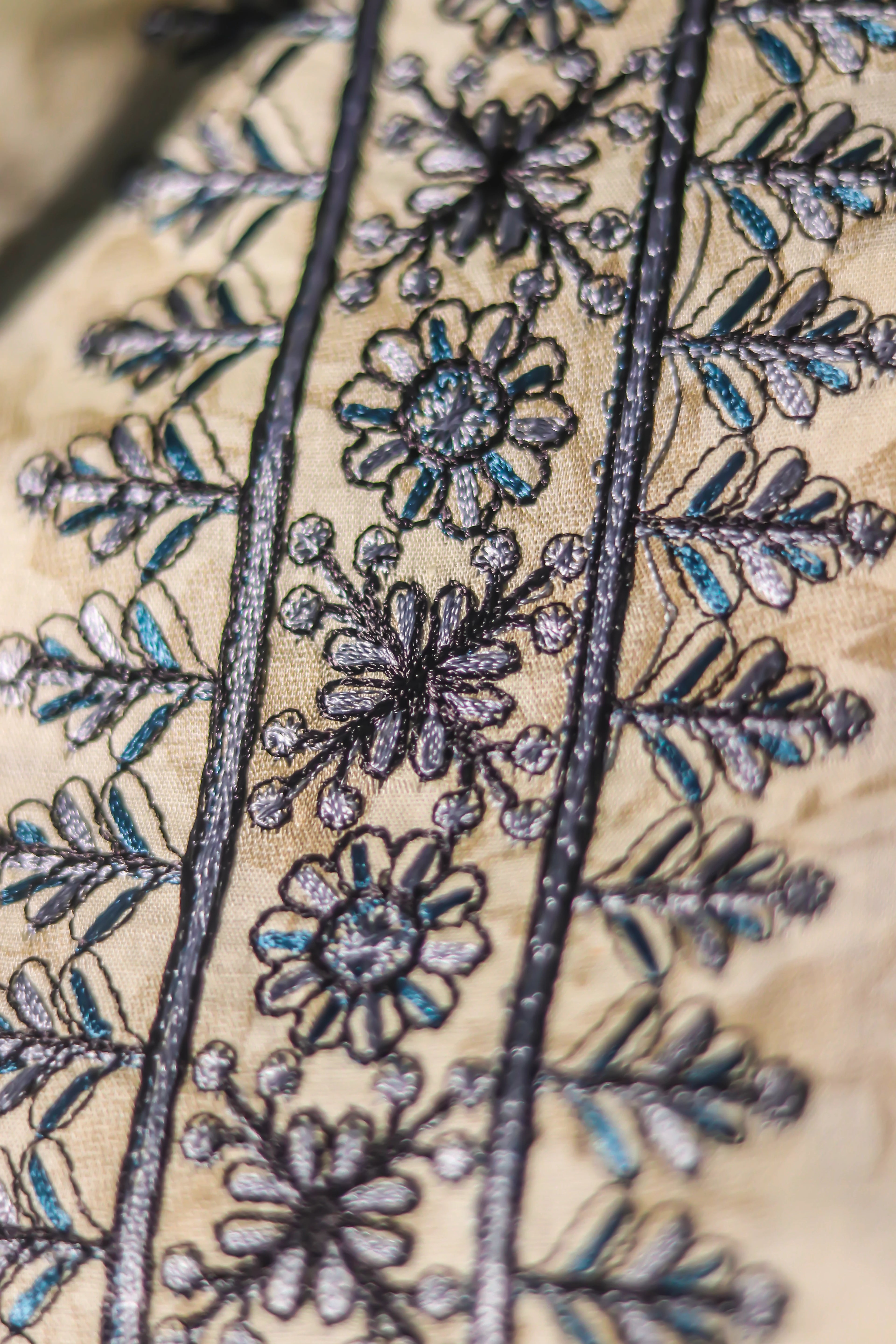 Abeer Royal Embroidered Suit - Unstitched