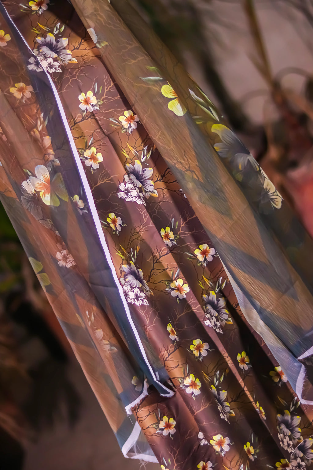 3 Piece Printed Ensemble - Unstitched