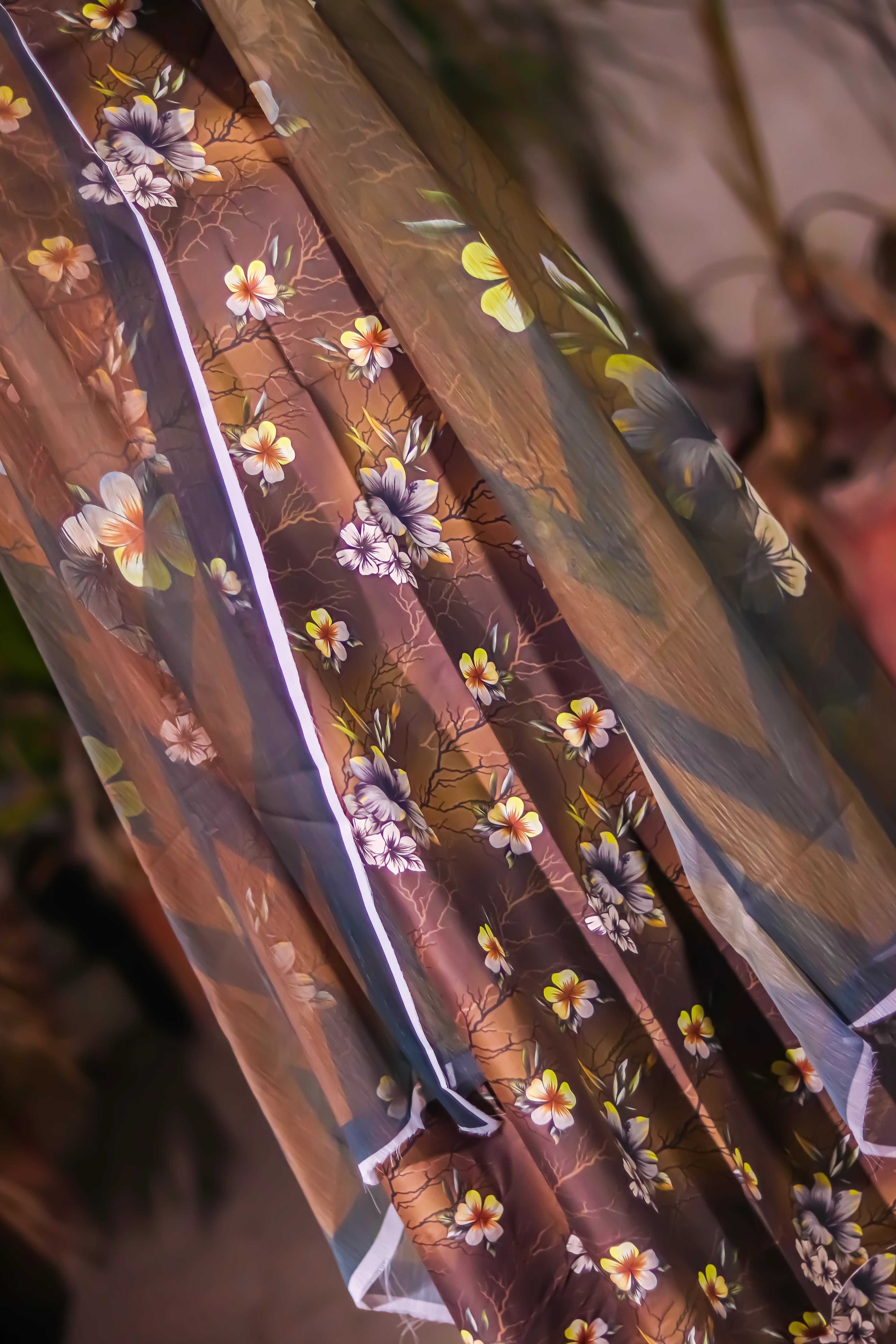 3 Piece Printed Ensemble - Unstitched